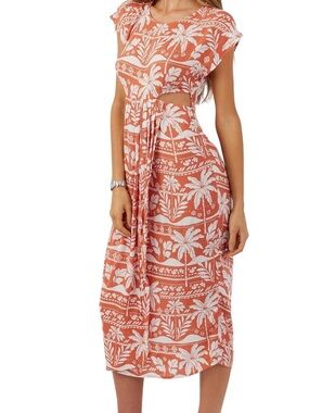 miranda white multi geometric print midi dress O'Neill | Dresses | Oneill Miranda White Multi Geometric Print Midi Dress